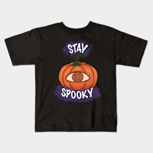 Halloween Pumpkin Jack-O-Lantern Kids T-Shirt